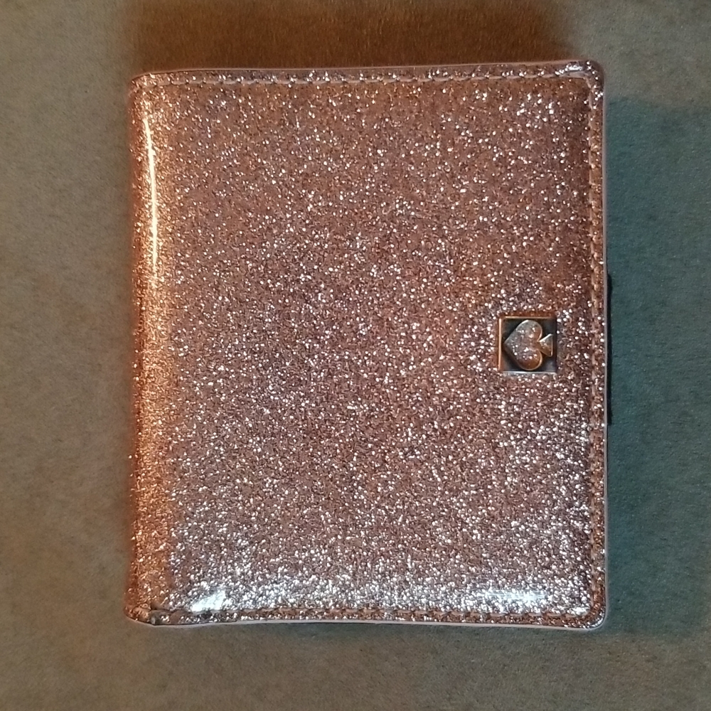Pink Glitter Wallet